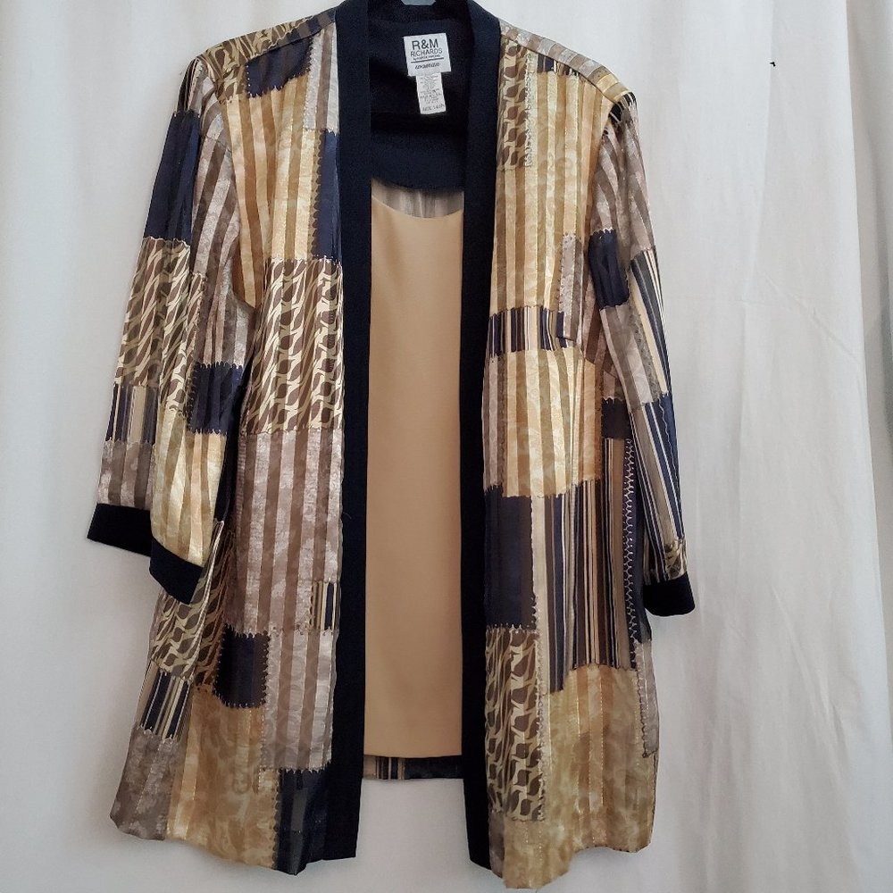 R&M Richards Silky top/jacket combo